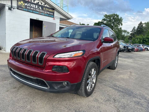 2017 Jeep Cherokee for sale at Korea Auto Group in Joliet IL