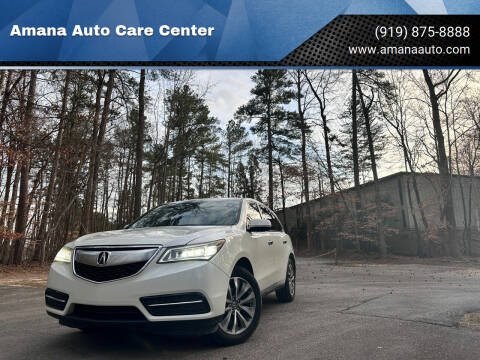 2015 Acura MDX for sale at Amana Auto Care Center in Raleigh NC