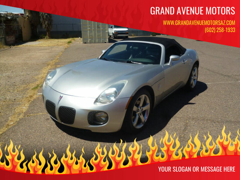 2007 Pontiac Solstice for sale at Grand Avenue Motors in Phoenix AZ