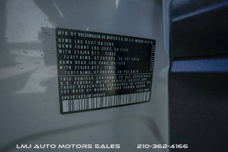 2018 Volkswagen Tiguan 2.0T S