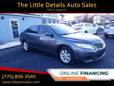 2011 Toyota Camry for sale at The Little Details Auto Sales in Reno NV