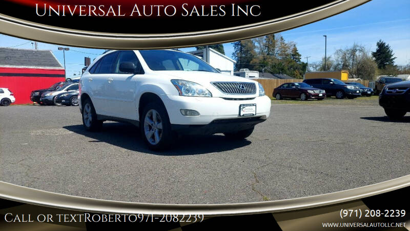 2004 Lexus RX 330 for sale at Universal Auto Sales Inc in Salem OR