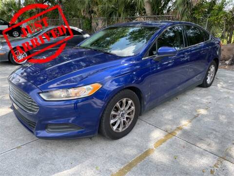 2016 Ford Fusion for sale at Florida Fine Cars - West Palm Beach in West Palm Beach FL