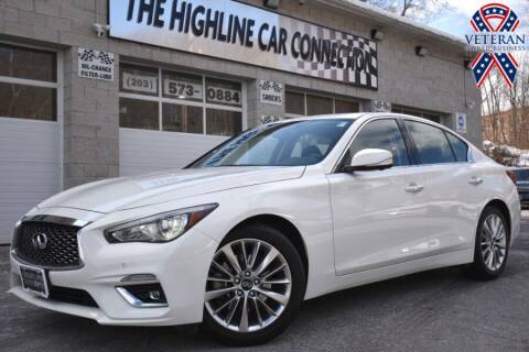 2021 Infiniti Q50 for sale at The Highline Car Connection in Waterbury CT