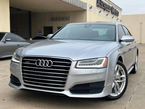 2017 Audi A8 L for sale at European Motors Inc in Plano TX