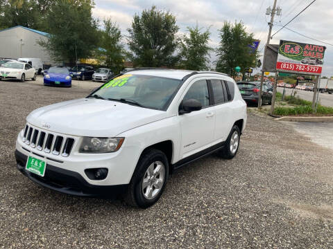 2014 Jeep Compass for sale at E & S Auto Sales Inc in Crest Hill IL