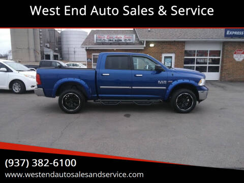 2015 RAM 1500 for sale at West End Auto Sales & Service in Wilmington OH