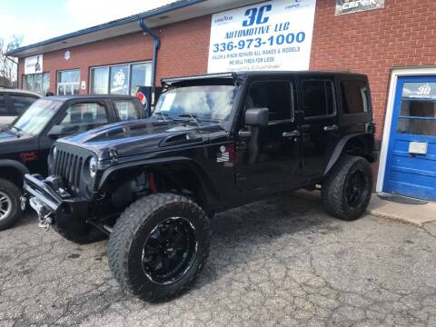 2007 Jeep Wrangler Unlimited for sale at 3C Automotive LLC in Wilkesboro NC