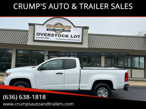 2017 Chevrolet Colorado for sale at CRUMP'S AUTO & TRAILER SALES in Crystal City MO