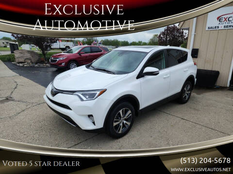 2018 Toyota RAV4 for sale at Exclusive Automotive in West Chester OH