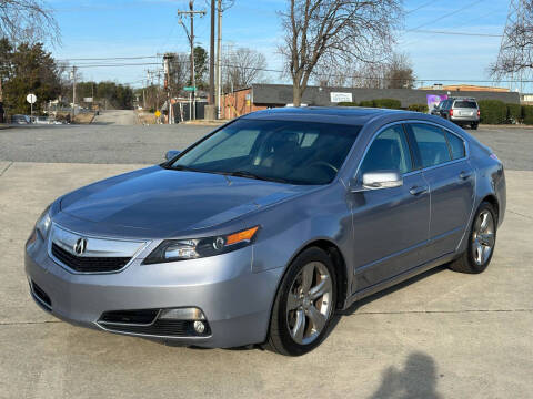 2012 Acura TL for sale at Triple A's Motors in Greensboro NC