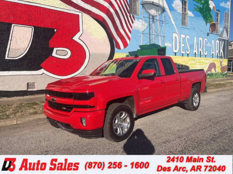 2018 Chevrolet Silverado 1500 for sale at D3 Auto Sales in Des Arc AR