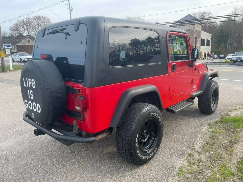 2004 Jeep Wrangler for sale at Dave Delaney's Columbia in Hanover, MA