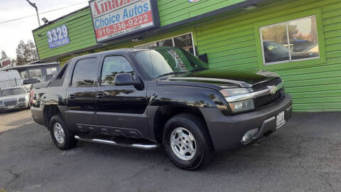 2004 Chevrolet Avalanche for sale at Amazing Choice Autos in Sacramento CA