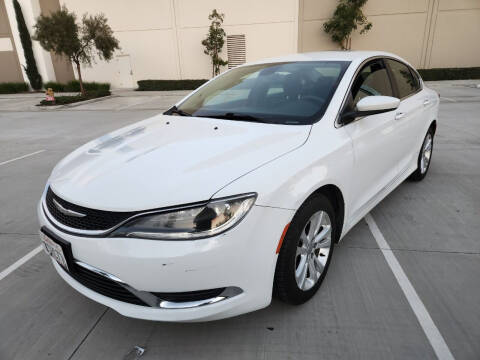 2015 Chrysler 200 for sale at E and M Auto Sales in Bloomington CA