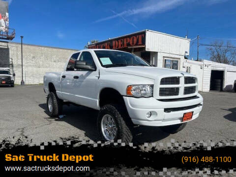2003 Dodge Ram 2500 for sale at Sac Truck Depot in Sacramento CA