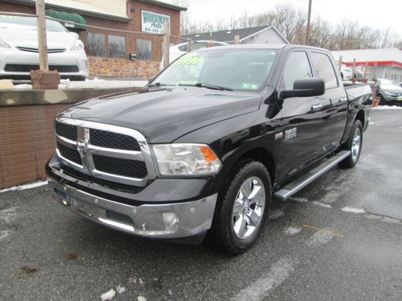 2014 RAM 1500 for sale at WORKMAN AUTO INC in Pleasant Gap PA