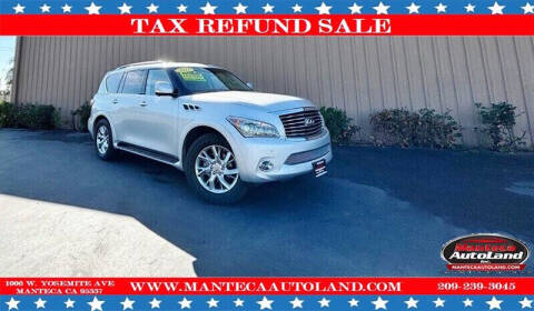 2011 Infiniti QX56 for sale at Manteca Auto Land in Manteca CA