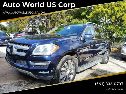 2013 Mercedes-Benz GL-Class for sale at Auto World US Corp in Plantation FL