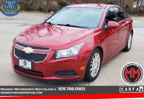 2013 Chevrolet Cruze for sale at MIDWEST MOTORSPORTS in Rock Island IL