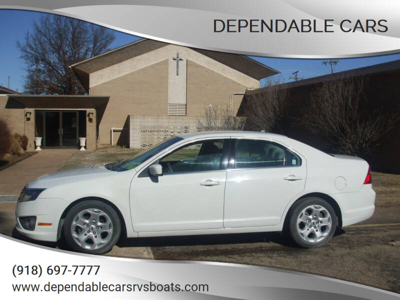 2010 Ford Fusion for sale at DEPENDABLE CARS in Mannford OK