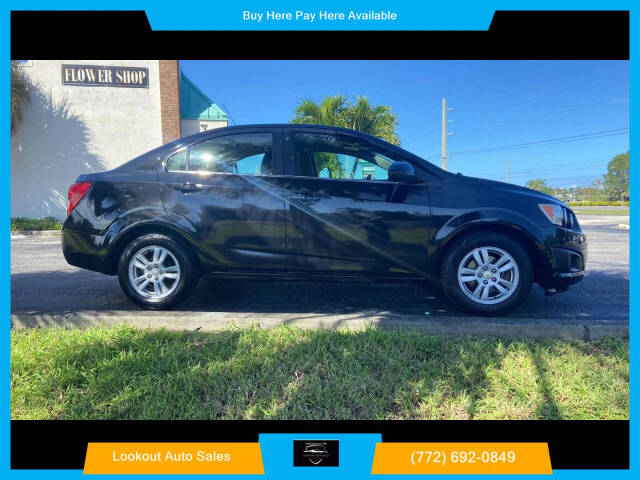 2015 Chevrolet Sonic for sale at Lookout Auto Sales in Stuart, FL