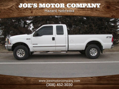 2000 Ford F-250 Super Duty for sale at Joe's Motor Company in Hazard NE