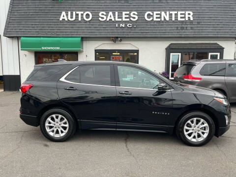 2019 Chevrolet Equinox for sale at Auto Sales Center Inc in Holyoke MA