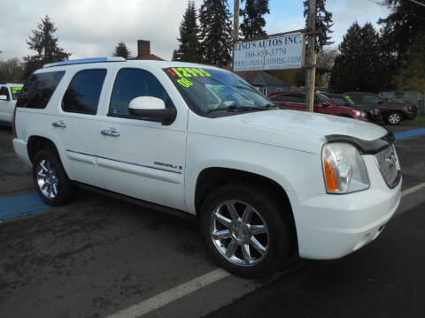 2008 GMC Yukon for sale at Lino's Autos Inc in Vancouver WA
