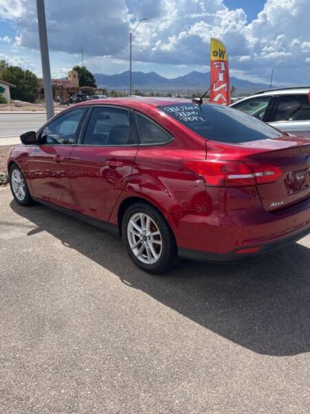 2015 Ford Focus for sale at Poor Boyz Auto Sales in Kingman AZ