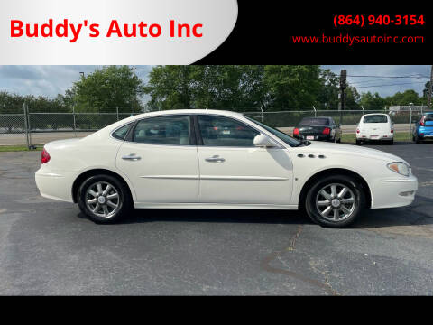 2007 Buick LaCrosse for sale at Buddy's Auto Inc 1 in Pendleton SC