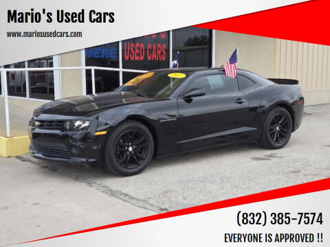 2015 Chevrolet Camaro for sale at Mario's Used Cars in Houston TX