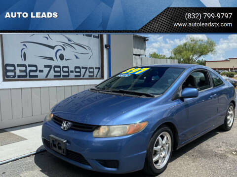 2008 Honda Civic for sale at AUTO LEADS in Pasadena TX
