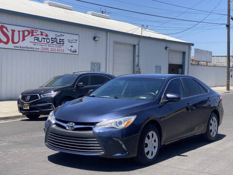 2017 Toyota Camry for sale at SUPER AUTO SALES STOCKTON in Stockton CA