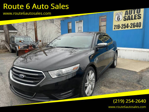 2013 Ford Taurus for sale at Route 6 Auto Sales in Portage IN