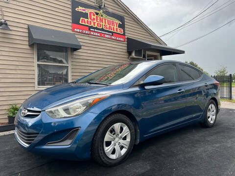 2016 Hyundai Elantra for sale at CENTURY AUTO SALES in Orlando FL