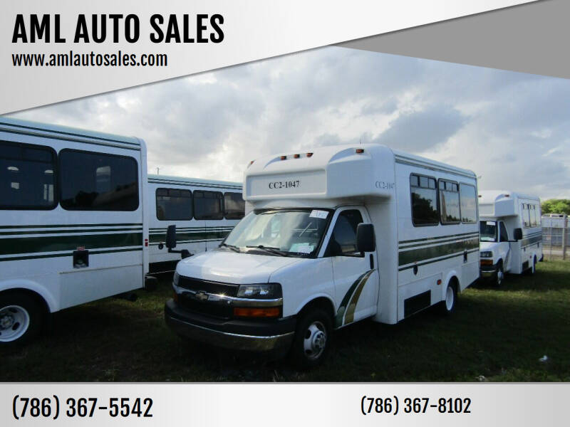 2014 Chevrolet Express Cutaway for sale at AML AUTO SALES - Passenger Vans in Opa-Locka FL