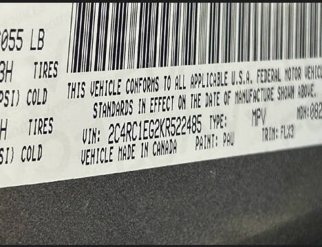 2019 Chrysler Pacifica Touring L Plus