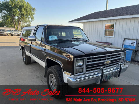 1985 Chevrolet C/K 20 Series for sale at B & B Auto Sales in Brookings SD