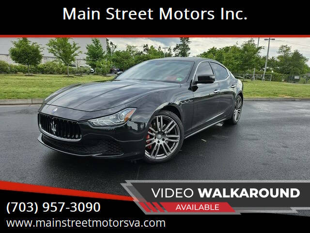 2016 Maserati Ghibli S Q4
