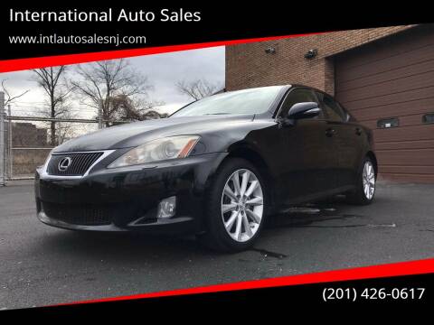2010 Lexus IS 250 for sale at International Auto Sales in Hasbrouck Heights NJ