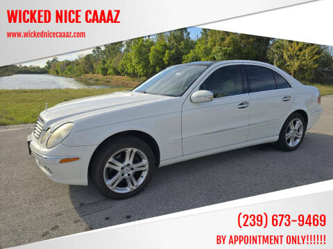 2006 Mercedes-Benz E-Class for sale at WICKED NICE CAAAZ in Cape Coral FL