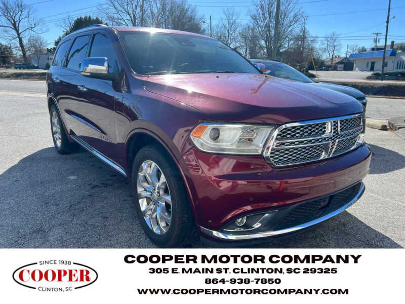 2018 Dodge Durango Citadel