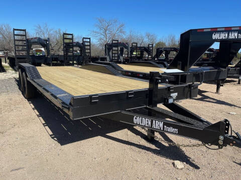 2023 GOLDEN ARM  - Drive Over Fender Trailer - for sale at LJD Sales in Lampasas TX