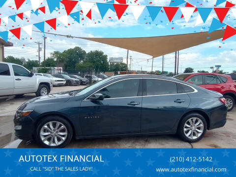 2020 Chevrolet Malibu for sale at AUTOTEX FINANCIAL in San Antonio TX