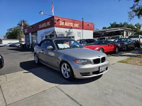 2008 BMW 1 Series for sale at 3K Auto in Escondido CA