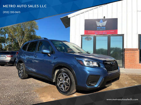 2020 Subaru Forester for sale at METRO AUTO SALES LLC in Lino Lakes MN