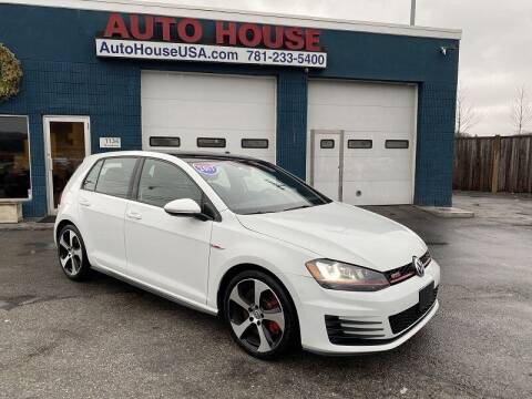2017 Volkswagen Golf GTI for sale at Auto House USA in Saugus MA