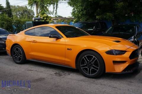 2018 Ford Mustang for sale at Michael's Auto Sales Corp in Hollywood FL