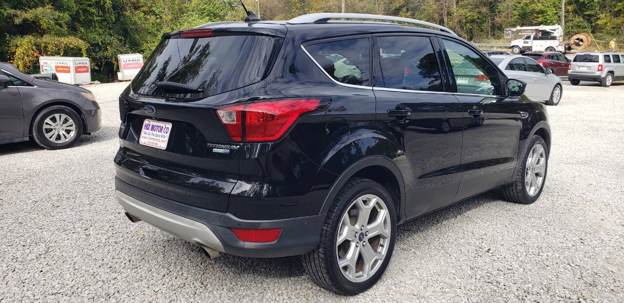 2019 Ford Escape for sale at Hix Motor Co in Jacksonville, NC